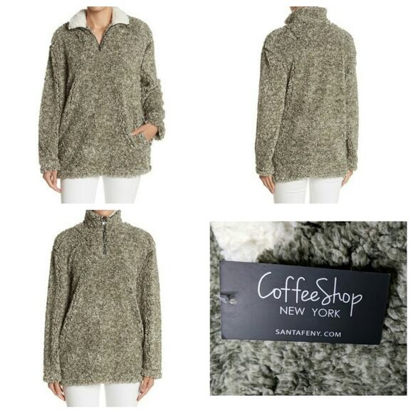 Coffee Shop Faux Fur Pullover - Size XL - NWT - Picture 2 of 7